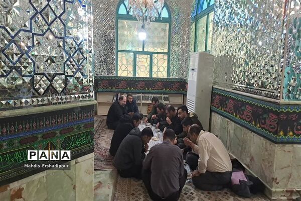 برگزاری مراسم عزاداری ایام شهادت حضرت زهرا (س) در امامزاده عمادالدین رباط کریم