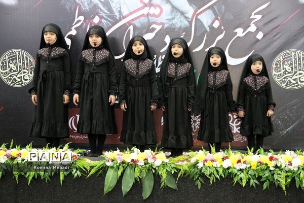 اجتماع بزرگ دختران فاطمی درشهرستان اسلامشهر