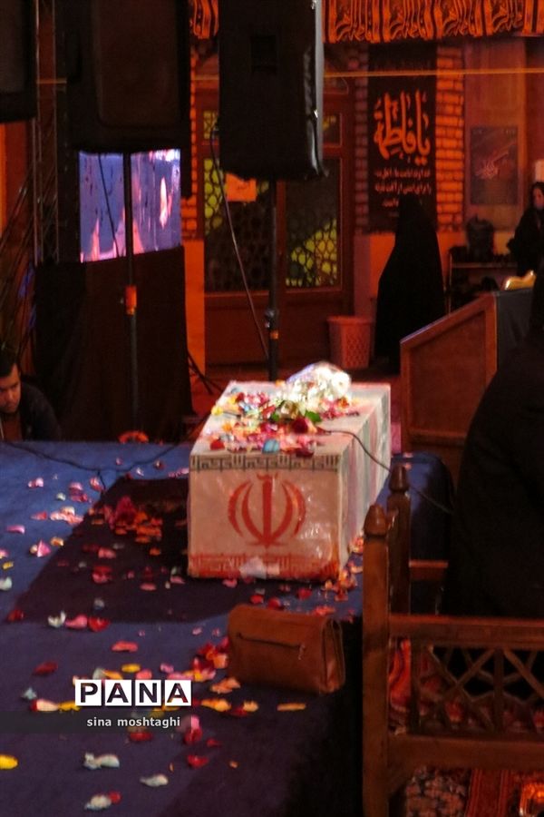 مراسم  وداع شهدا گمنام بجنورد