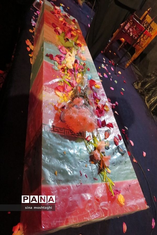 مراسم  وداع شهدا گمنام بجنورد