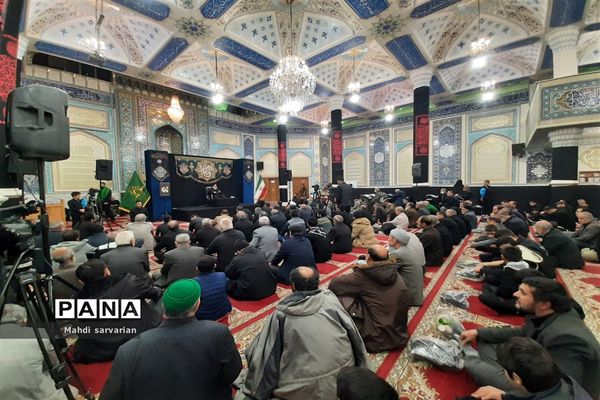 برگزاری مراسم عزاداری شب شهادت حضرت فاطمه(س) با حضور امام جمعه مشهد