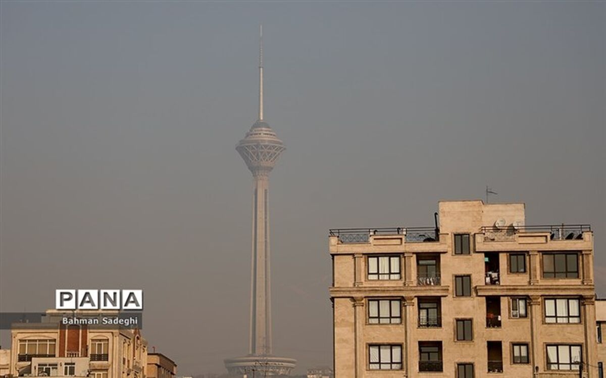 هوای تهران در وضعیت ناسالم برای گروه‌های حساس