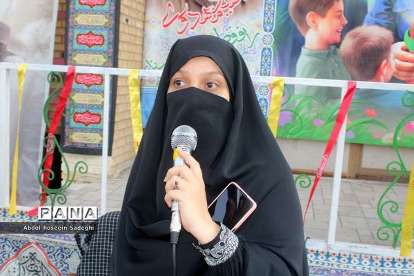 وداع با شهید گمنام  و زیارت عاشورا در دبیرستان متوسطه اول سمیه بوشهر