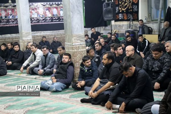 مراسم عزاداری شهادت صدیقه‌طاهره در مصلی نماز جمعه شهرستان‌قرچک