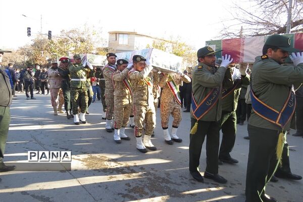 تشییع شهدا گمنام شهرستان بجنورد