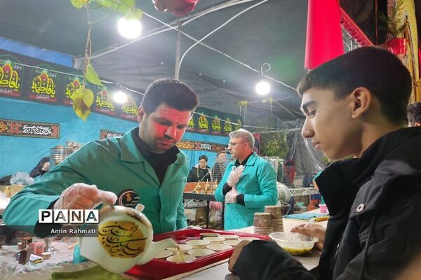 مراسم سوگواری شهادت حضرت فاطمه زهرا (س) در بوستان طاووسیه