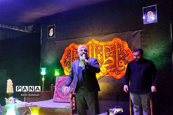 مراسم سوگواری شهادت حضرت فاطمه زهرا (س) در بوستان طاووسیه