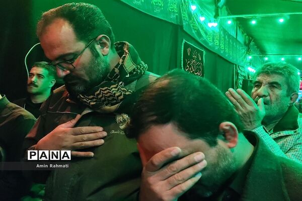 مراسم سوگواری شهادت حضرت فاطمه زهرا (س) در بوستان طاووسیه