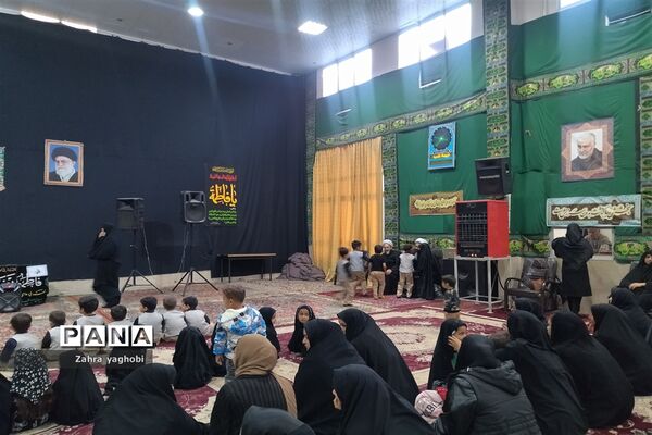 برگزاری مراسم عزاداری شهادت حضرت زهرا (س) مهدکودک پویا شهرستان خلیل آباد
