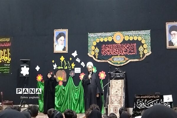 برگزاری مراسم عزاداری شهادت حضرت زهرا (س) مهدکودک پویا شهرستان خلیل آباد