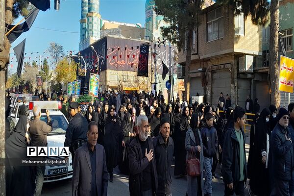 برگزاری‌ اجتماع عظیم فاطمیون در شهرستان سبزوار