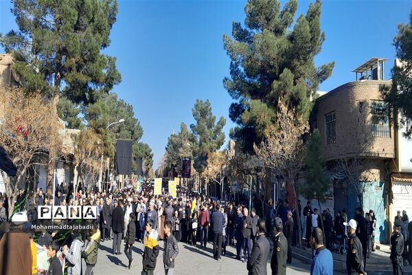برگزاری‌ اجتماع عظیم فاطمیون در شهرستان سبزوار