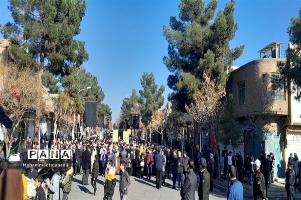 برگزاری‌ اجتماع عظیم فاطمیون در شهرستان سبزوار