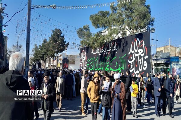برگزاری‌ اجتماع عظیم فاطمیون در شهرستان سبزوار