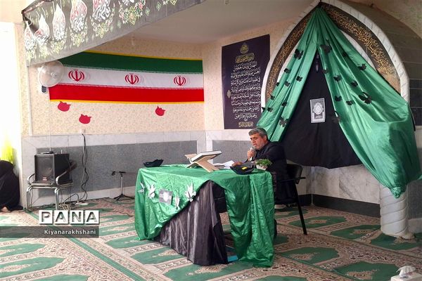 مراسم شهادت حضرت فاطمه (س) در دبیرستان نمونه نرجس