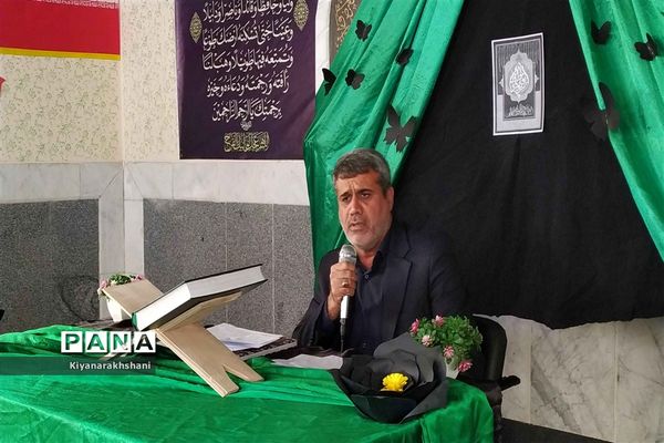 مراسم شهادت حضرت فاطمه (س) در دبیرستان نمونه نرجس