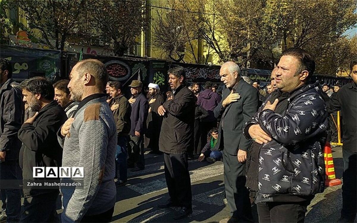 اجتماع بزرگ عزاداران حضرت فاطمه زهرا(س) در دولت‌آباد شهرری/فیلم