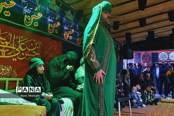 اجرای تعزیه به‌مناسبت دهه فاطمیه در دماوند