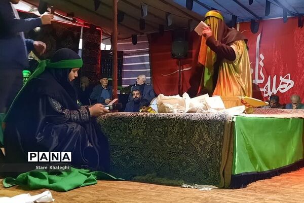 اجرای تعزیه به‌مناسبت دهه فاطمیه در دماوند