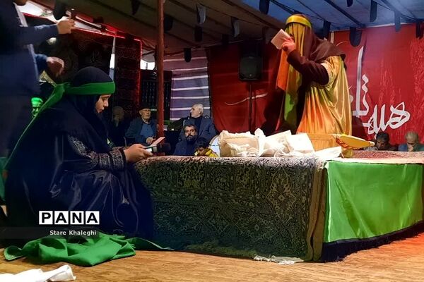 اجرای تعزیه به‌مناسبت دهه فاطمیه در دماوند