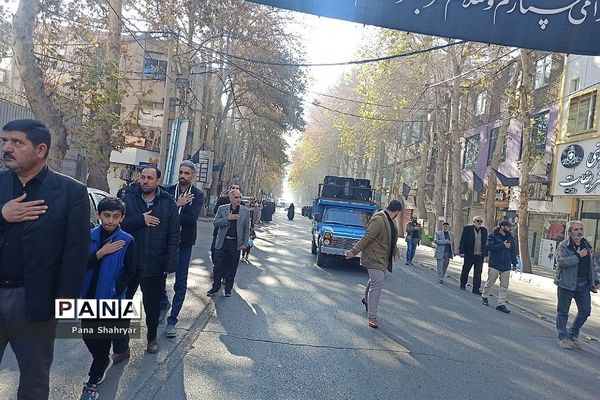 دانش‌آموزان عزادار فاطمی در شهریار