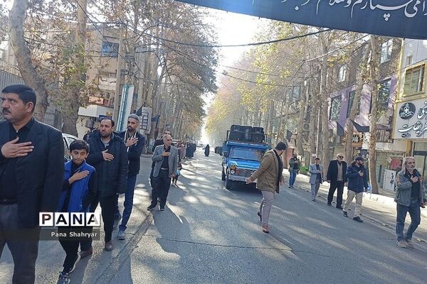 دانش‌آموزان عزادار فاطمی در شهریار