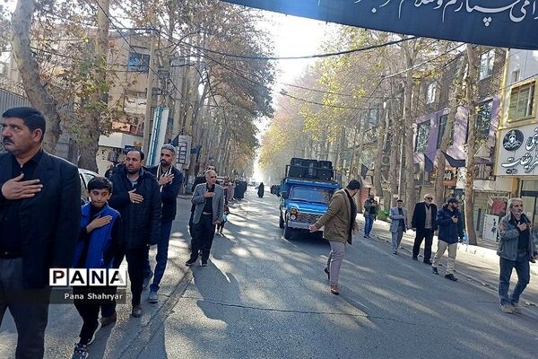 دانش‌آموزان عزادار فاطمی در شهریار