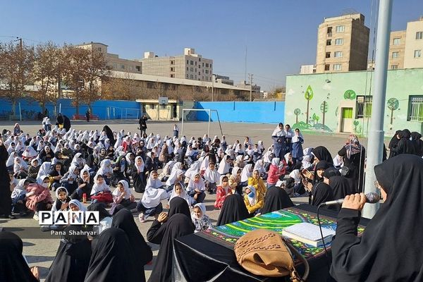 دانش‌آموزان عزادار فاطمی در شهریار