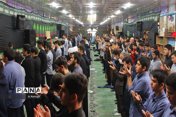 در سوگ شهادت ام ابیها، مدرسه هیات می‌شود