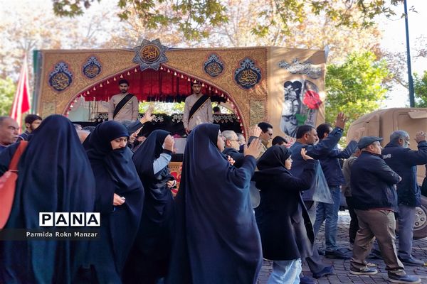 مراسم تشییع پیکرمطهر شهدای گمنام درشیراز
