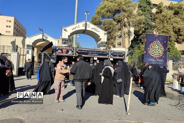 مراسم تشییع پیکرمطهر شهدای گمنام درشیراز