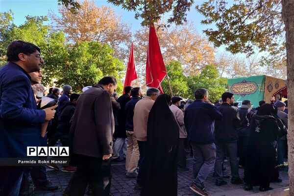 مراسم تشییع پیکرمطهر شهدای گمنام درشیراز