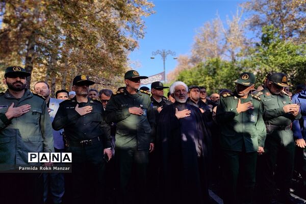 مراسم تشییع پیکرمطهر شهدای گمنام درشیراز