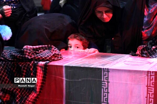 برگزاری مراسم وداع با شهید گمنام در مصلی اردکان