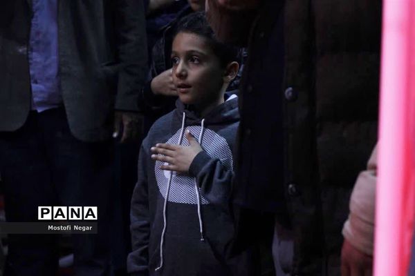 برگزاری مراسم وداع با شهید گمنام در مصلی اردکان