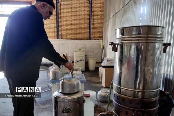 مراسم سوگواری شهادت حضرت فاطمه(س) در مصلی باقرشهر