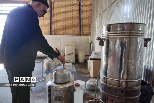 مراسم سوگواری شهادت حضرت فاطمه(س) در مصلی باقرشهر