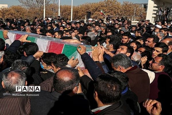 استقبال پرشور عاشقان فاطمی از کاروان شهدای گمنام