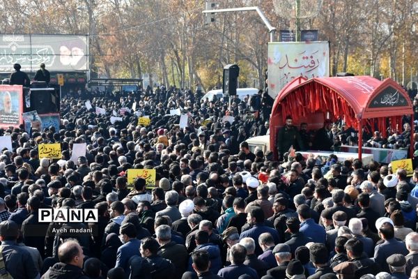 اجتماع بزرگ عزاداران حضرت زهرا (س) همراه با بدرقه شهدای گمنام