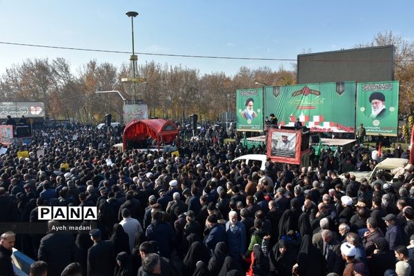 اجتماع بزرگ عزاداران حضرت زهرا (س) همراه با بدرقه شهدای گمنام