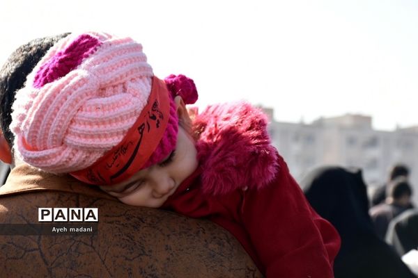 اجتماع بزرگ عزاداران حضرت زهرا (س) همراه با بدرقه شهدای گمنام