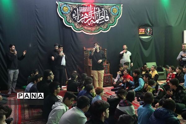 برگزاری دسته عزاداری نوجوانان منطقه ۱۱