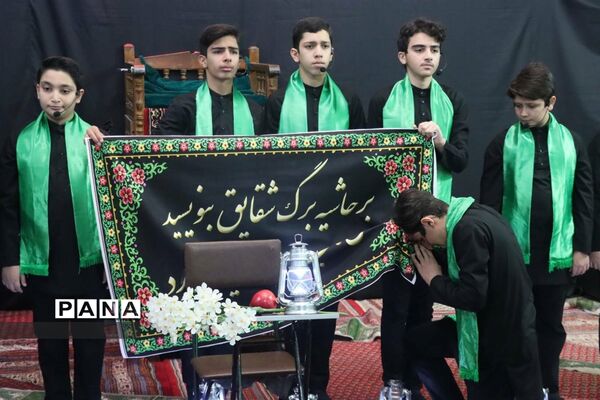 برگزاری دسته عزاداری نوجوانان منطقه ۱۱