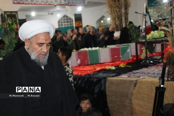 شهر آشخانه میزبان سه شهید گمنام