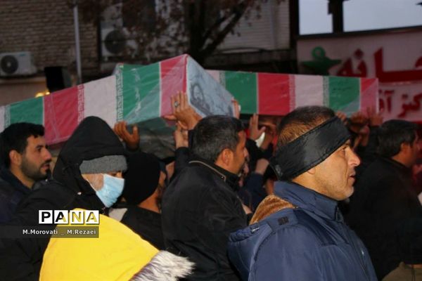 شهر آشخانه میزبان سه شهید گمنام