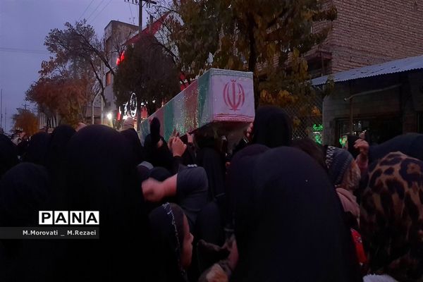 شهر آشخانه میزبان سه شهید گمنام