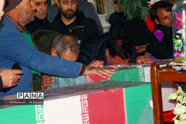 شهر آشخانه میزبان سه شهید گمنام