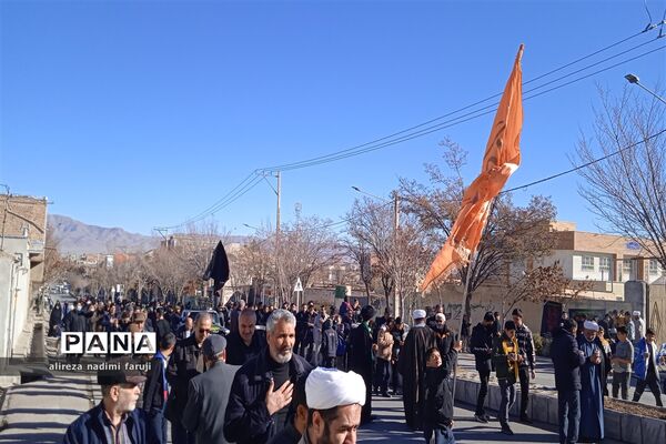 مراسم دسته‌روی و سوگواری ایام فاطمیه شهرستان فاروج