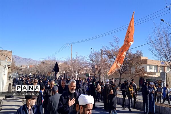 مراسم دسته‌روی و سوگواری ایام فاطمیه شهرستان فاروج
