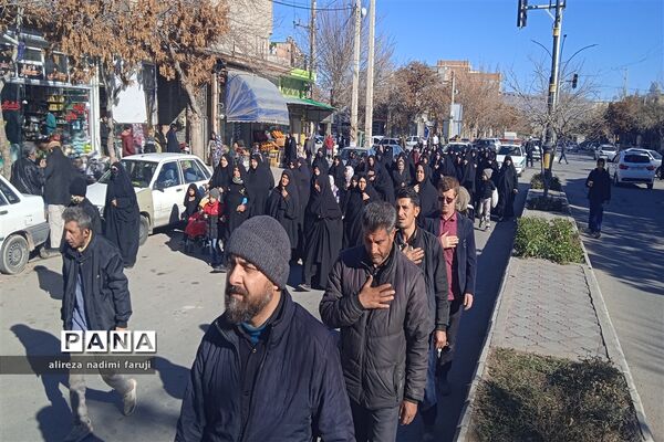 مراسم دسته‌روی و سوگواری ایام فاطمیه شهرستان فاروج